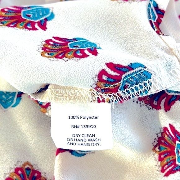 Women’s Show Me Your MuMu Oasis Lace-Up 100% Polyester Cropped Top Size Large - Picture 8 of 8